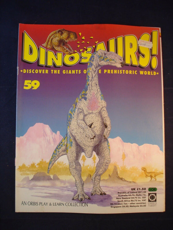 DINOSAURS MAGAZINE - ORBIS  - Play and Learn - Issue 59 - Muttaburrasaurus