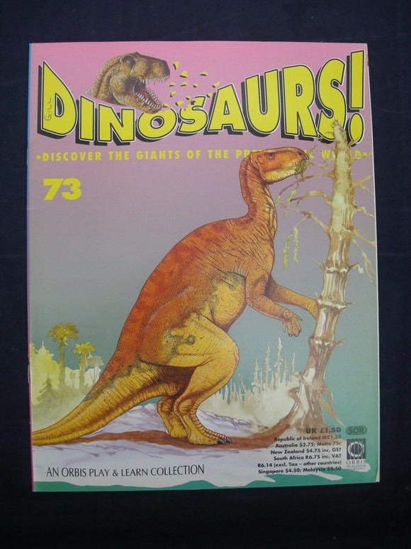DINOSAURS MAGAZINE - ORBIS  - Play and Learn - Issue 73 - Probactrosaurus