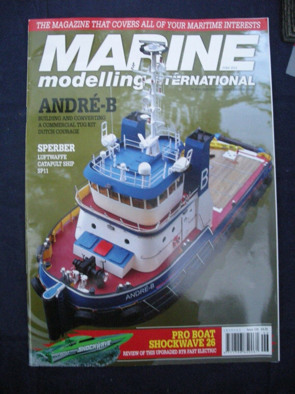Marine Modelling International - June 2015 - contents shown in photos