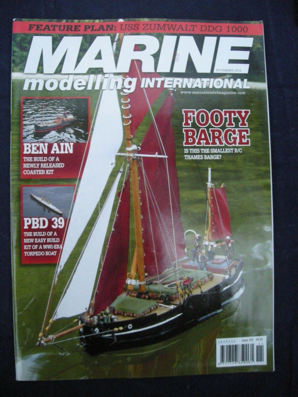 Marine Modelling International - Nov 2014 - contents shown in photos -
