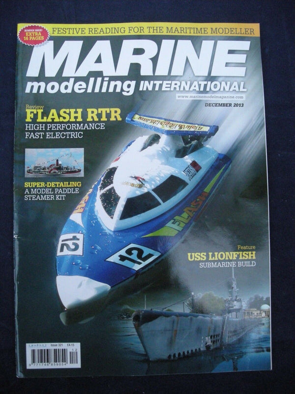 Marine Modelling International - December 2013 - contents shown in photos -