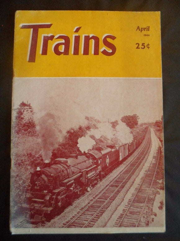 Vintage - Trains - April 1944