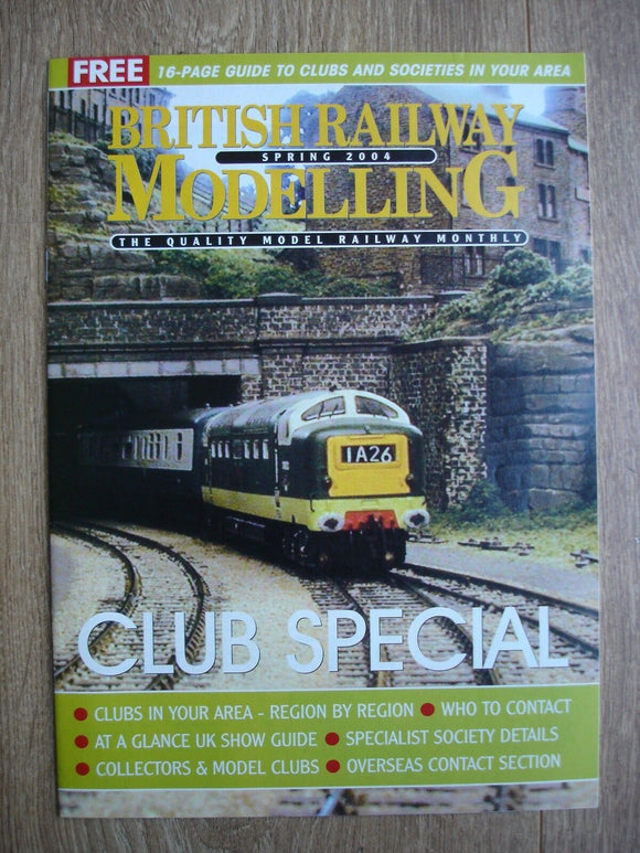 Model railway supplement - Club Special 2004