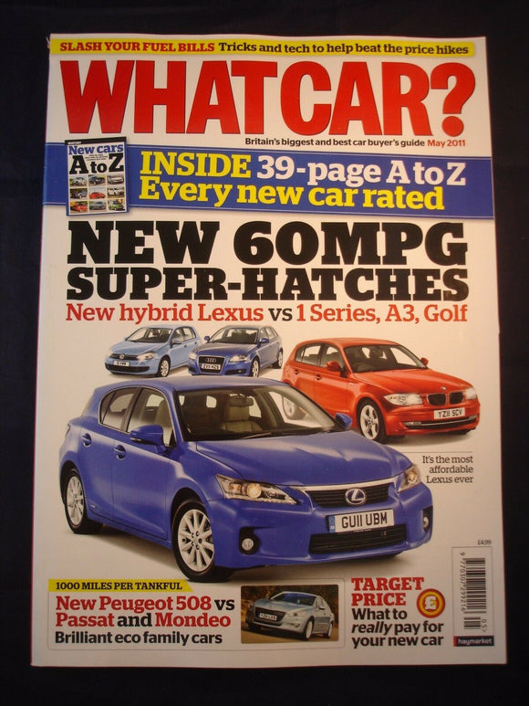 What Car?- May 2011 - 60 MPG super hatches - Eco family cars