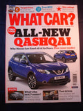 What Car? - January 2014 - Qashqai - best 7 seater - Ghibli - BMW I3