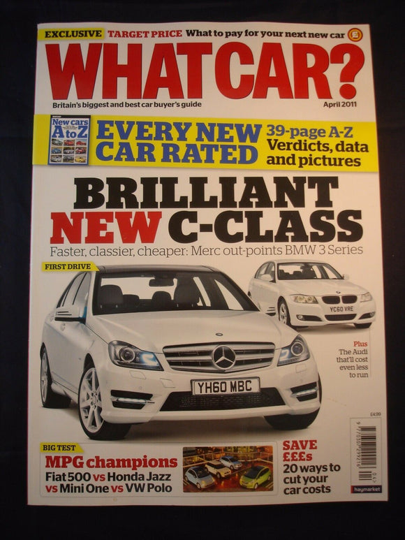 What Car?- April 2011 - C Class - MPG champions - cut car costs