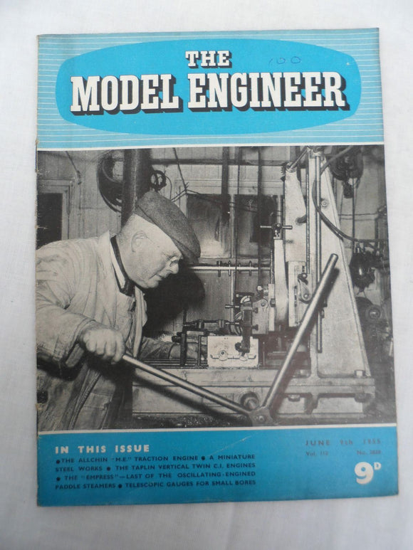 Model Engineer - Issue 2820 - 9 June 1955 - Contents shown in photos