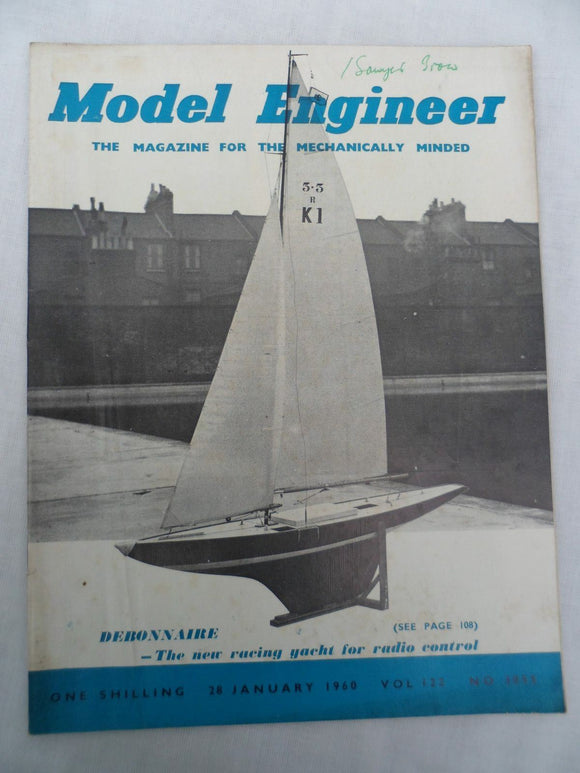 Model Engineer - Issue 3055 - 28 January 1960 - Contents shown in photos