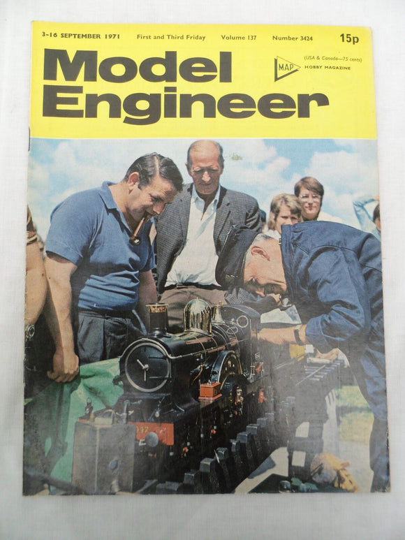 Model Engineer - Issue 3424 - 3 September 1971 - Contents shown in photos