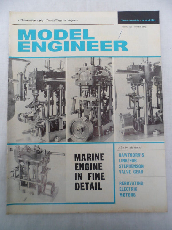 Model Engineer - Issue 3284 - 1 November 1965  - Contents shown in photos
