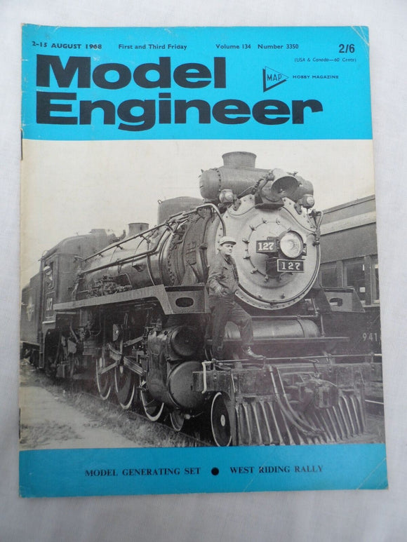 Model Engineer - Issue 3350 - 2 August 1968 - Contents shown in photos
