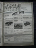 Scale Models - December 1986 - Contents page shown in photos
