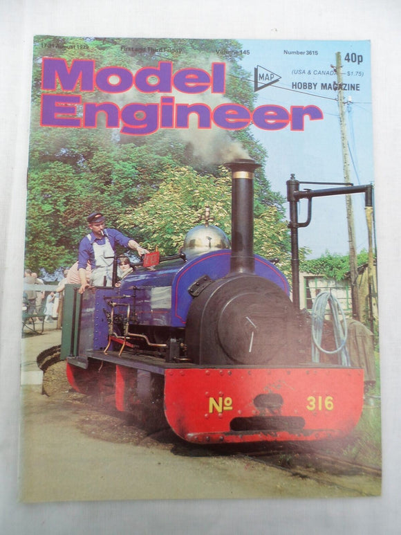 Model Engineer - Issue 3615 - 17 August 1979 - Contents shown in photo