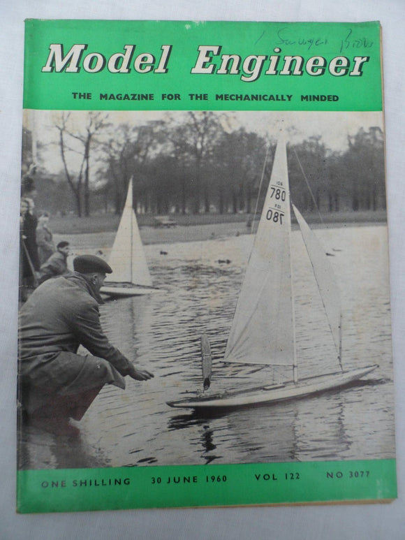 Model Engineer - Issue 3077 - 30 June 1960 - Contents shown in photos