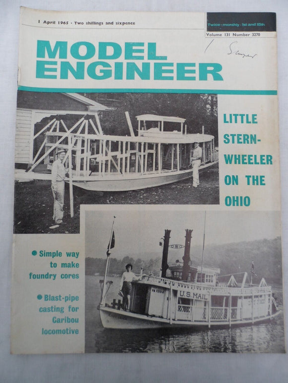 Model Engineer - Issue 3270 - 1 April 1965 - Contents shown in photos