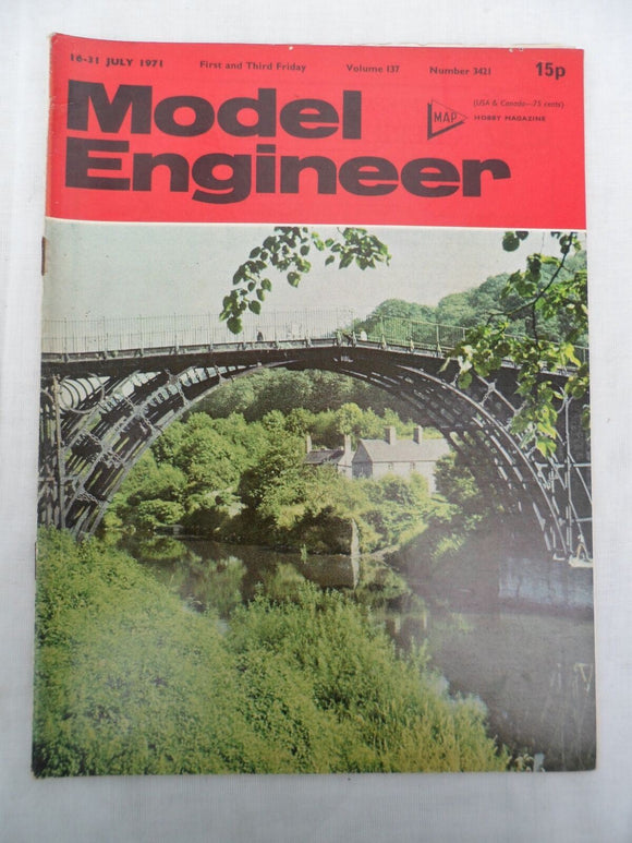Model Engineer - Issue 3421 - 16 July 1971  - Contents shown in photos