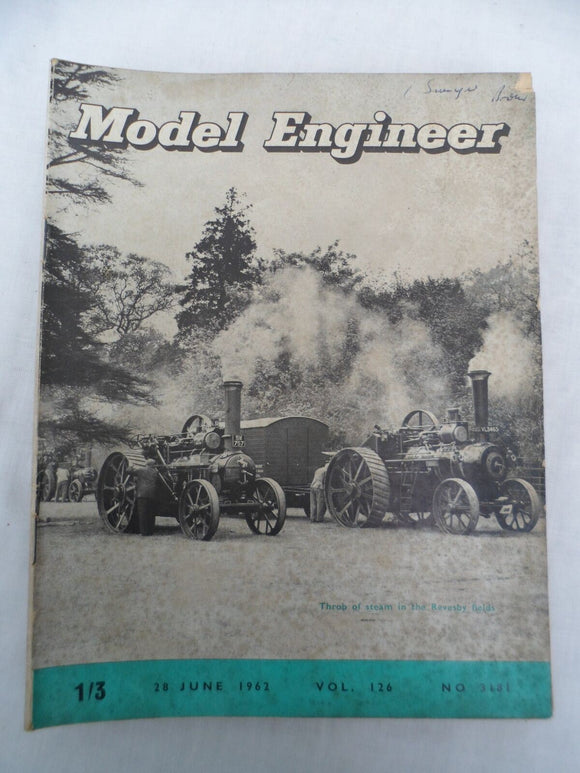 Model Engineer - Issue 3181 - 28 June 1962 - Contents shown in photos