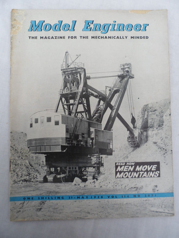 Model Engineer - Issue 2871 - 31 May 1956 - Contents shown in photos