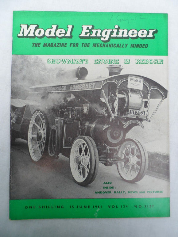 Model Engineer - Issue 3127 - 15 June 1961 - Contents in photos