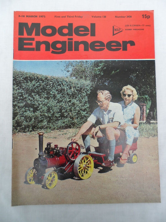 Model Engineer -  Issue 3436 - 3 March 1972 - Contents shown in photos