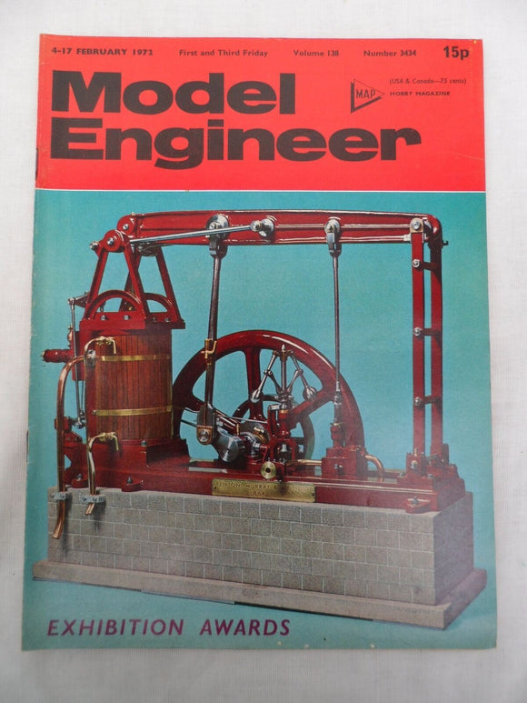 Model Engineer -  Issue 3434 - 4 February 1972 - Contents shown in photos