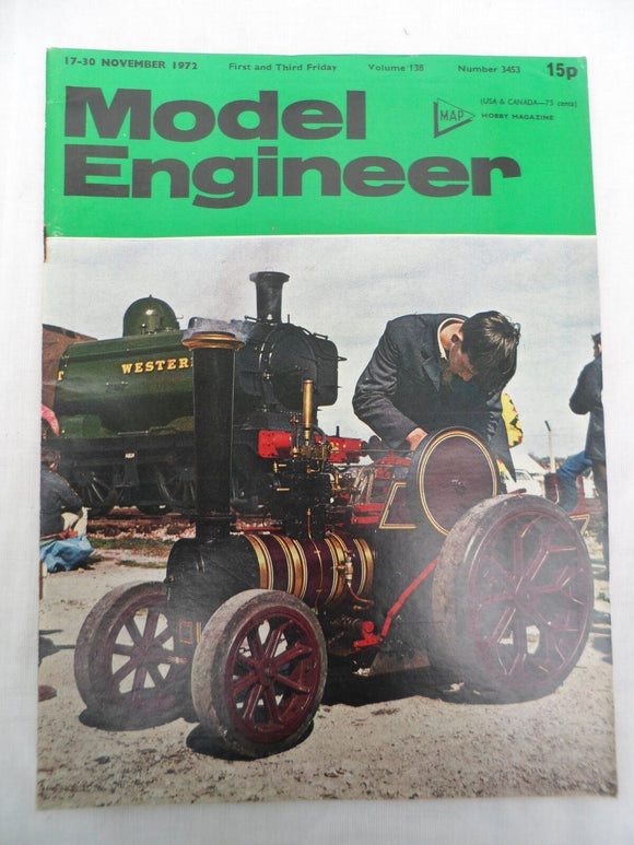 Model Engineer - Issue 3453 - 17 November 1972 - Contents shown in photos