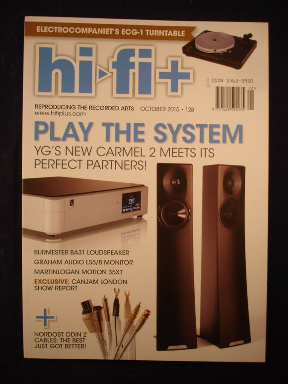 HI FI + / HIFI Plus - # 128 - Electrocompaniet - YG - Burmester - Graham