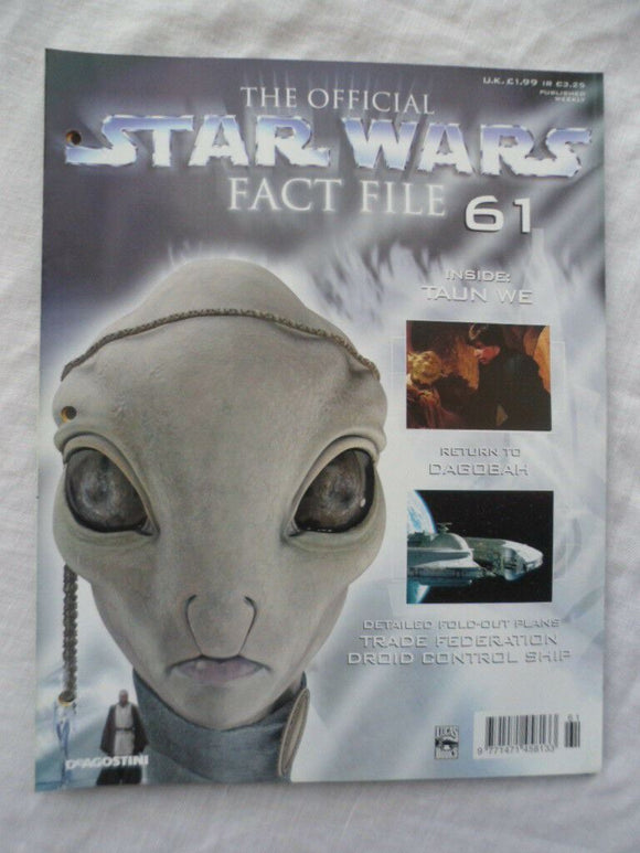 Deagostini Official Star Wars fact file - issue 61