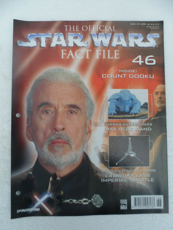 Deagostini Official Star Wars fact file - issue 46