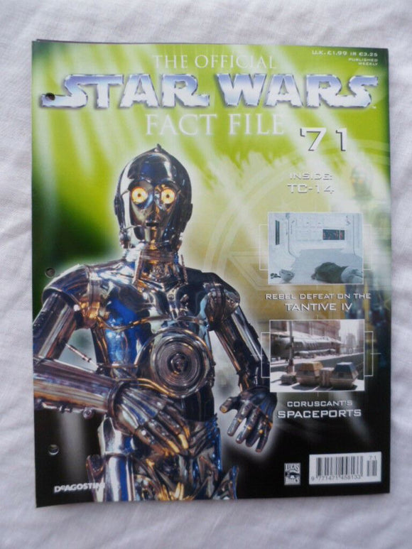 Deagostini Official Star Wars fact file - issue 71