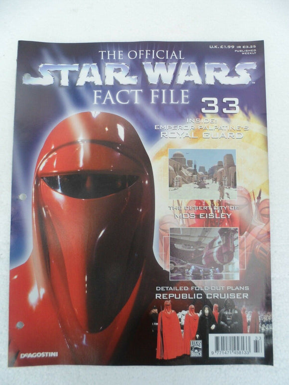 Deagostini Official Star Wars fact file - issue 33