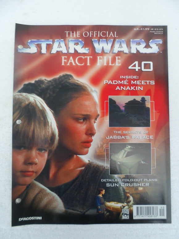 Deagostini Official Star Wars fact file - issue 40