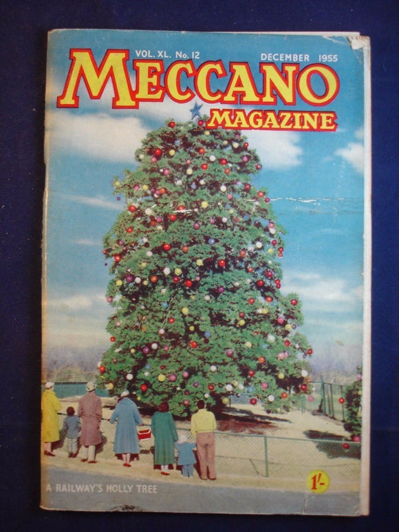 Vintage -  Meccano  Magazine - December 1955 -