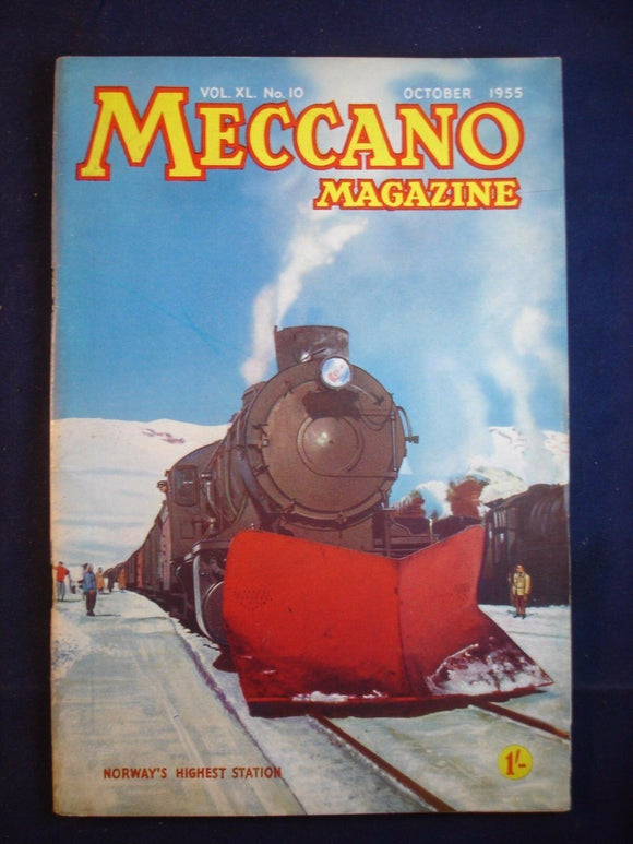 Vintage -  Meccano  Magazine - October 1955 -