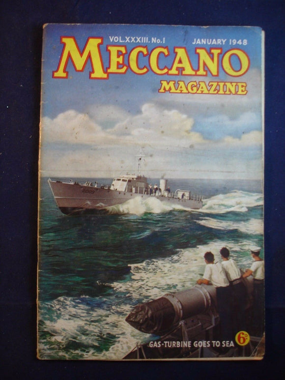Vintage -  Meccano  Magazine - January 1948
