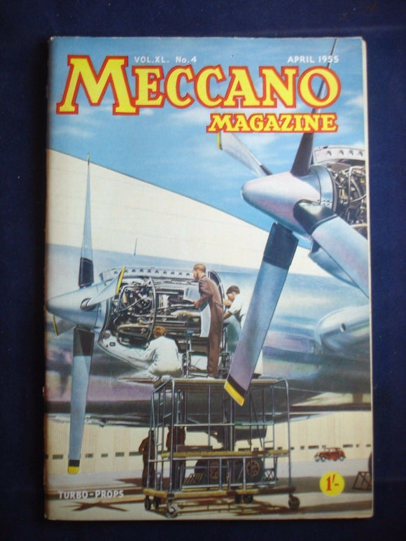 Vintage -  Meccano  Magazine - April 1955 -