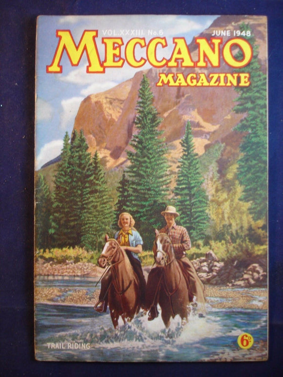 Vintage -  Meccano  Magazine- June 1948 -