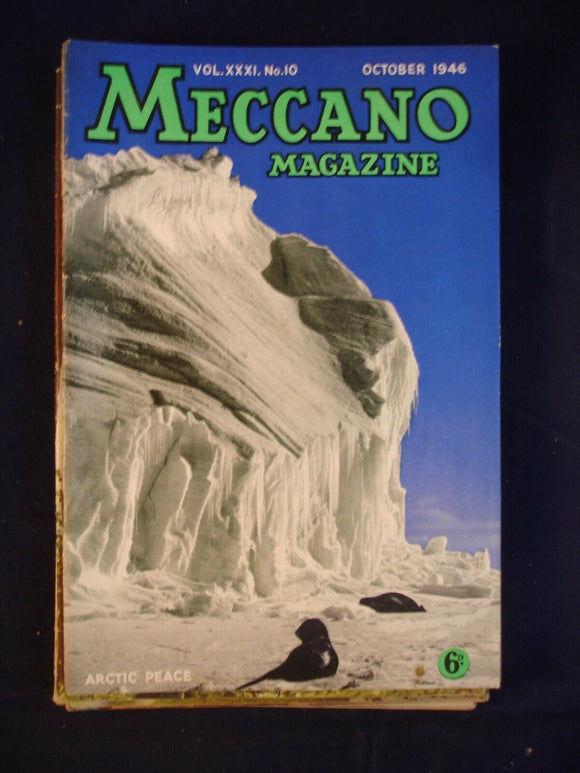 Vintage -  Meccano  Magazine - October 1946 -