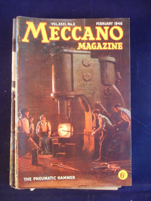 Vintage -  Meccano  Magazine - February 1946 -