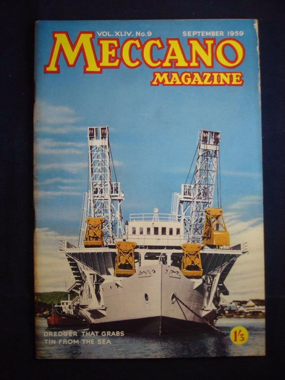 Vintage -  Meccano  Magazine - September 1959 -