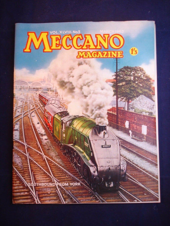 Vintage -  Meccano  Magazine - March 1963 -