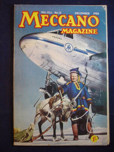 Vintage -  Meccano  Magazine - December 1956 -