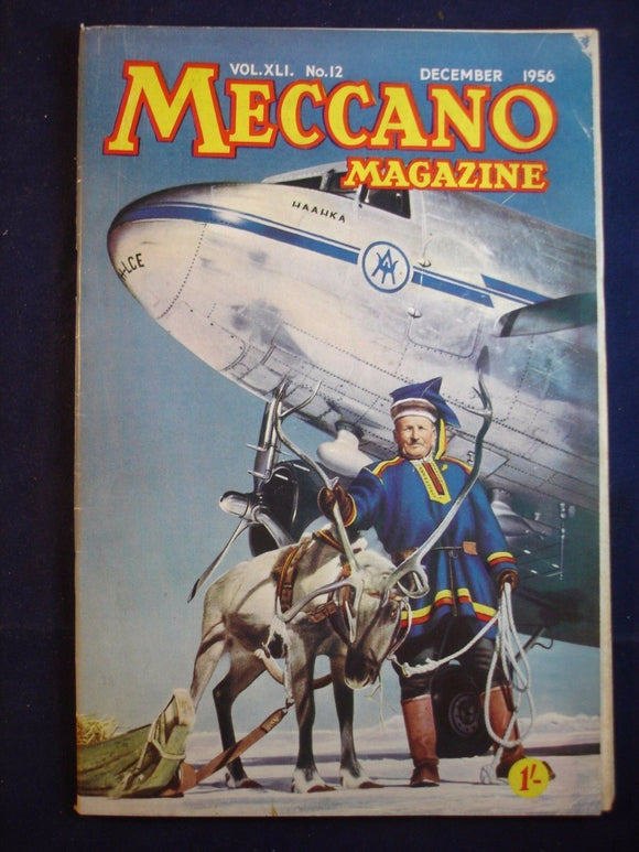 Vintage -  Meccano  Magazine - December 1956 -