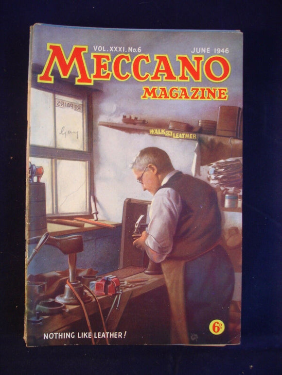 Vintage -  Meccano  Magazine - June 1946 -