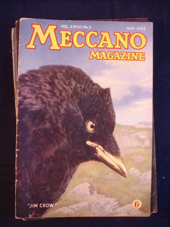 Vintage -  Meccano  Magazine- May 1943 -