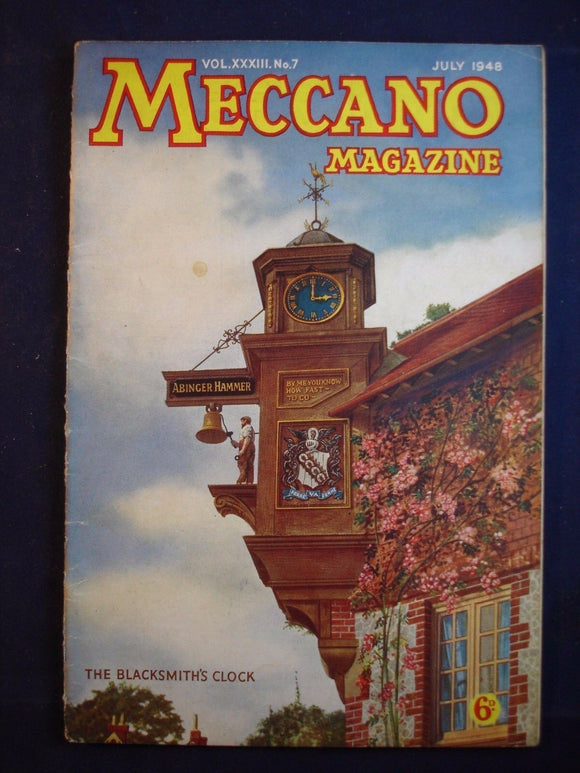 Vintage -  Meccano  Magazine- July 1948 -