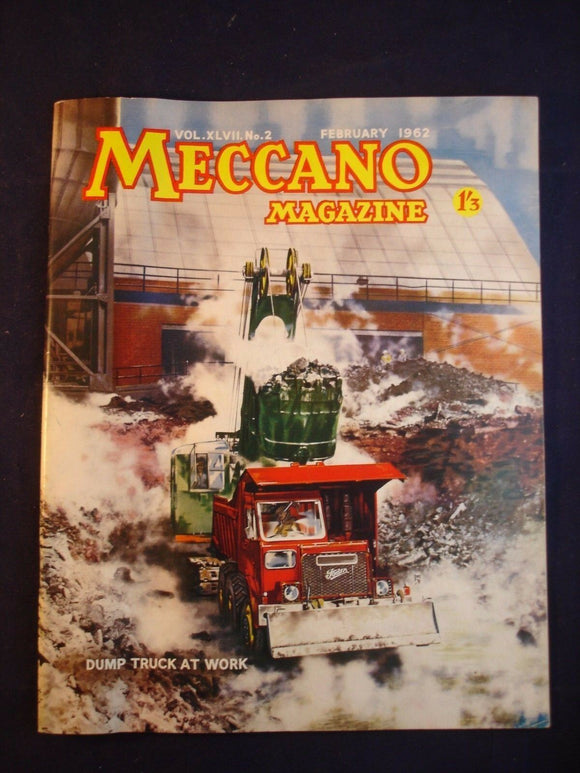 Vintage -  Meccano  Magazine - February 1962 -