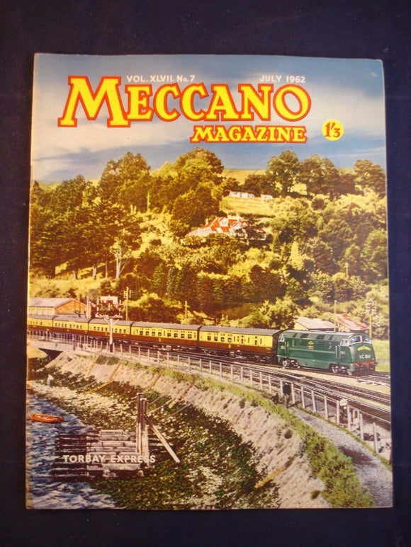Vintage -  Meccano  Magazine -July 1962 -
