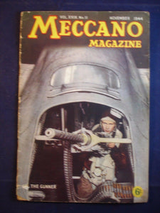 Vintage -  Meccano  Magazine - November 1944 -