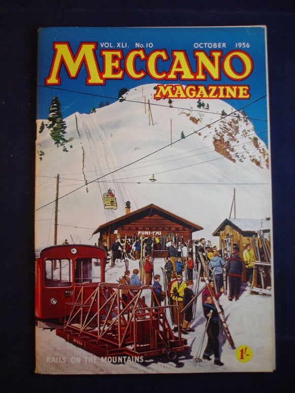 Vintage -  Meccano  Magazine - October 1956 -